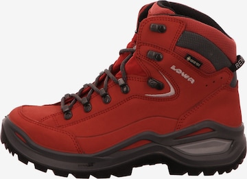 LOWA Boots 'Renegade' in Red: front