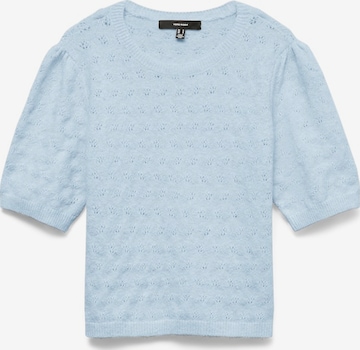 VERO MODA Svetr 'VMDOFFY' – modrá: přední strana