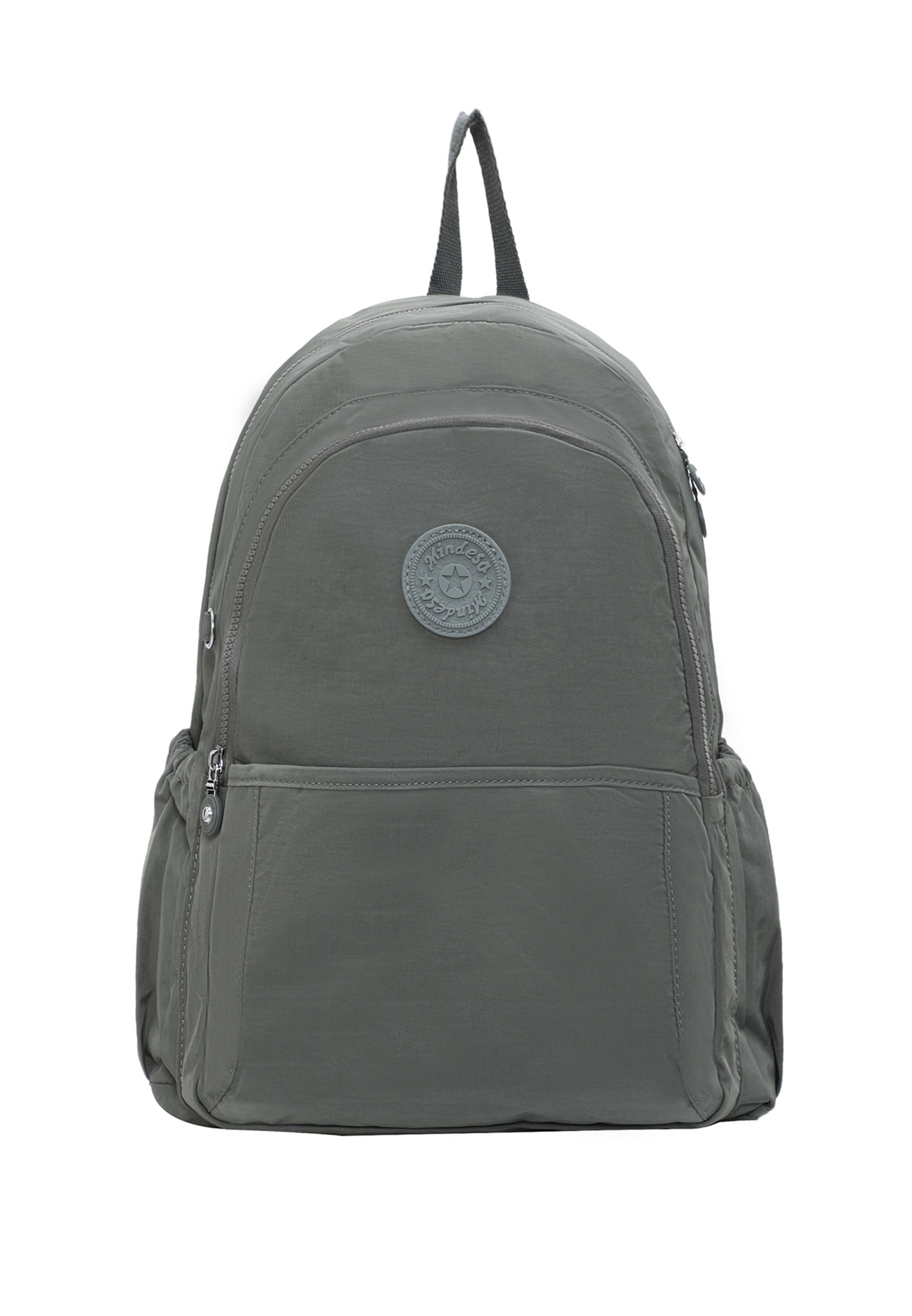 Mindesa - Mochila en gris: frente