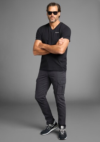 H.I.S T-Shirt in Schwarz