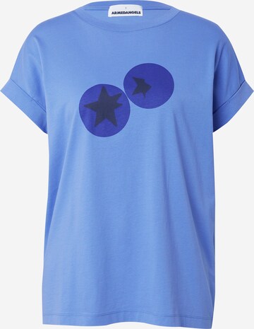 ARMEDANGELS Shirt 'IDAARA FRUITS' in Blue: front