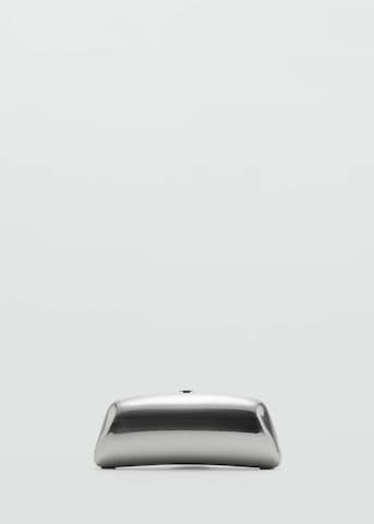 MANGO Crossbody Bag 'Lavinia' in Silver