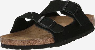 Mule 'Arizona' BIRKENSTOCK en noir : devant