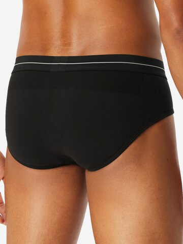 SCHIESSER Slip 'Cotton Flex' in Black