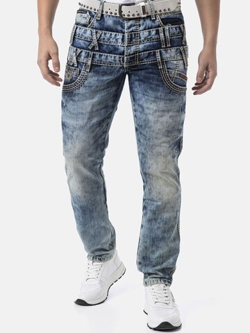 CIPO & BAXX Regular Jeans 'CD910' in Blue