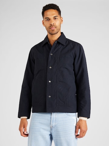 NORSE PROJECTS Jacke 'Pelle' in Blau: predná strana