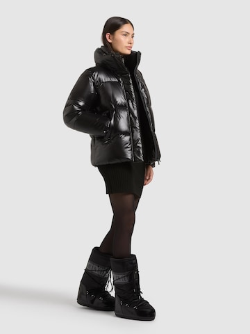 khujo Winter Jacket 'NALA' in Black