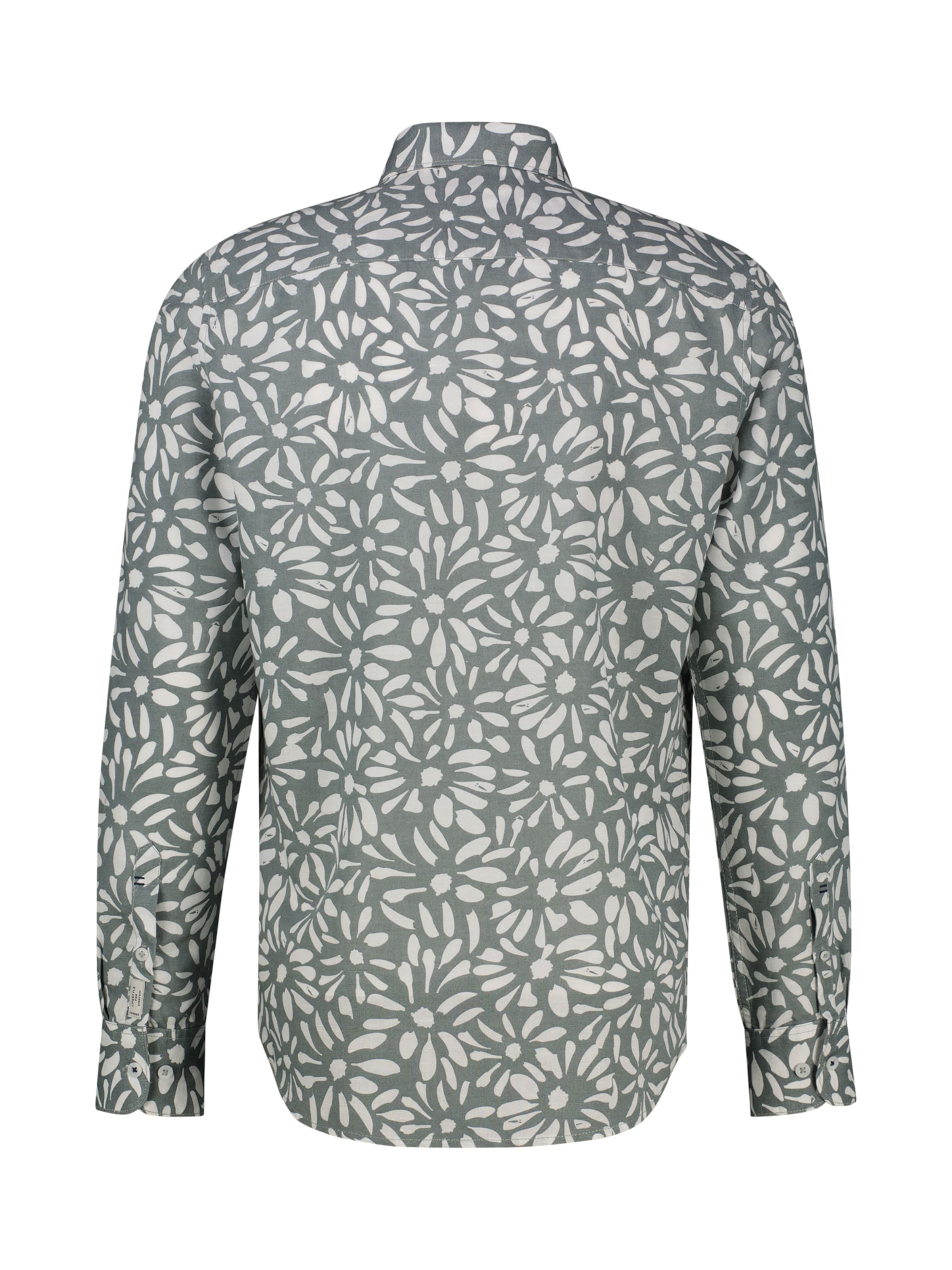 LERROS Regular fit Button Up Shirt in Grey