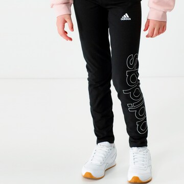 ADIDAS SPORTSWEAR Skinny Workout Pants 'Essentials' in Black