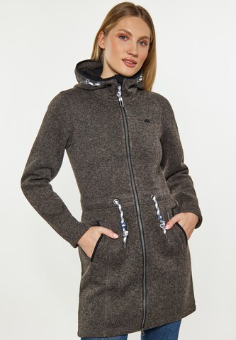 Schmuddelwedda Fleece jacket in Grey: front