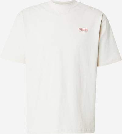 Woodbird Majica 'Baine Soya' u klasično crvena / bijela, Pregled proizvoda