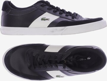 LACOSTE Sneakers & Trainers in 43 in Black: front