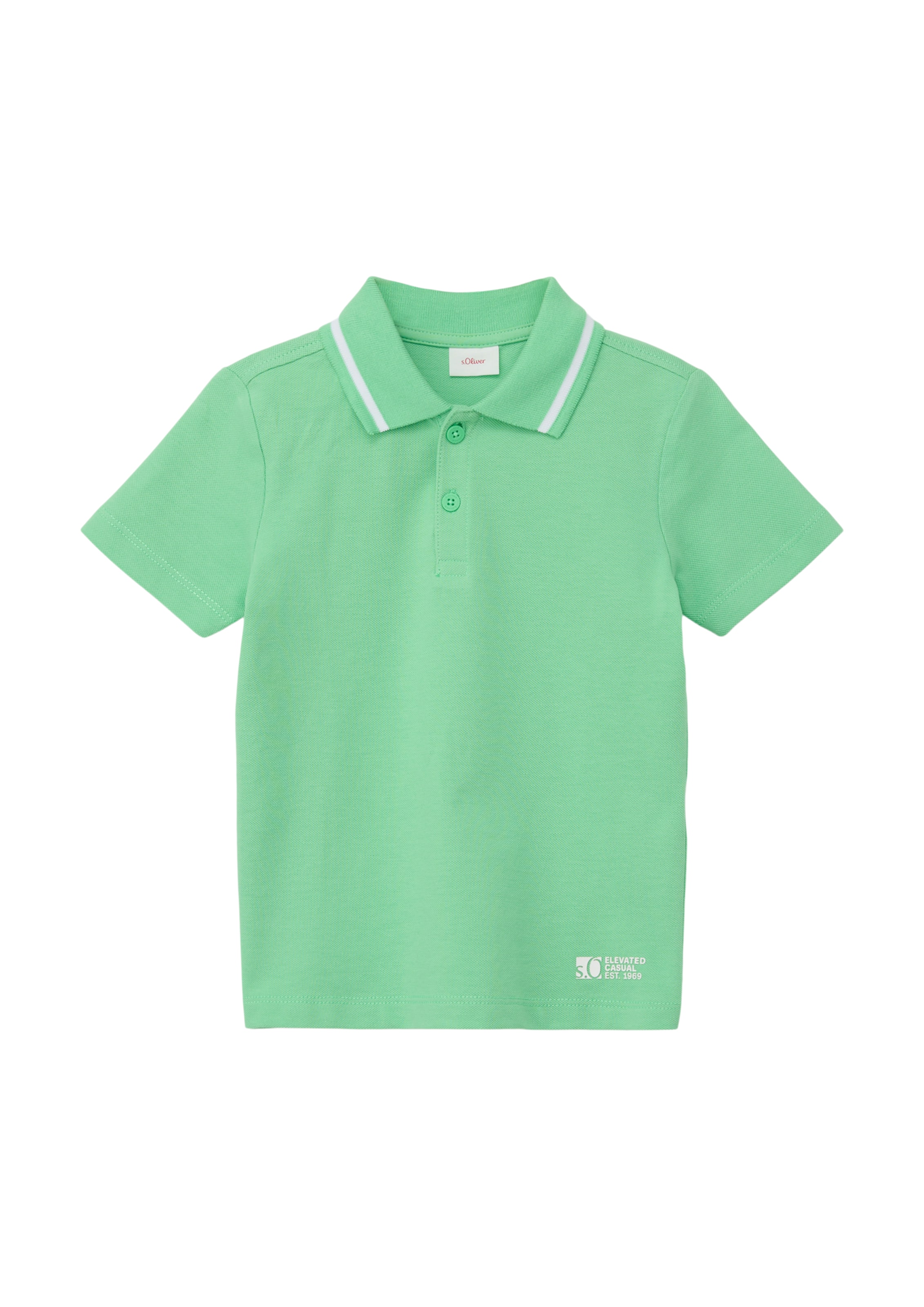 T-Shirt s.Oliver en vert : devant
