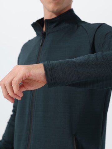 Youthup Sportstrickjacke in Grau