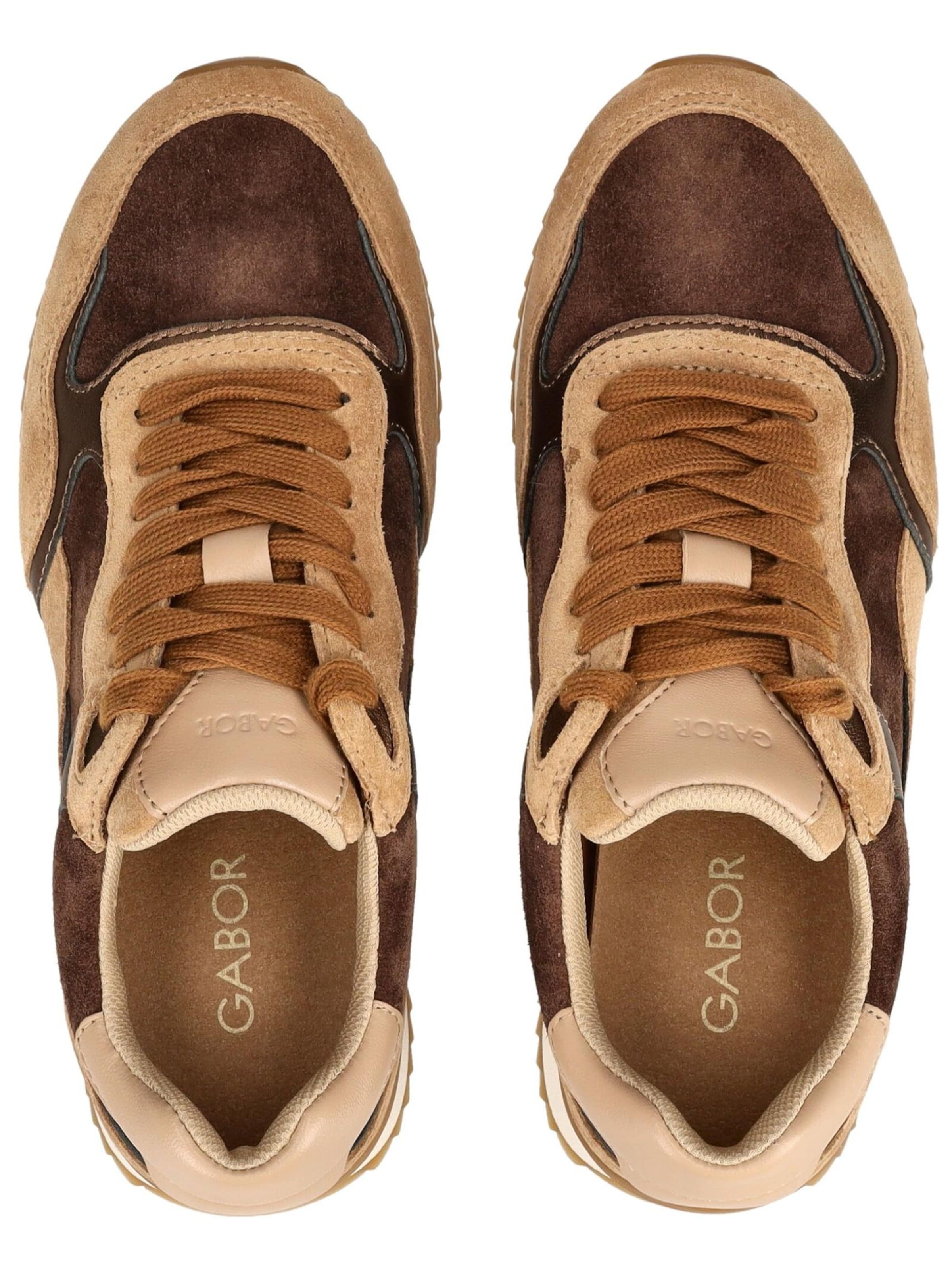 Baskets basses GABOR en marron
