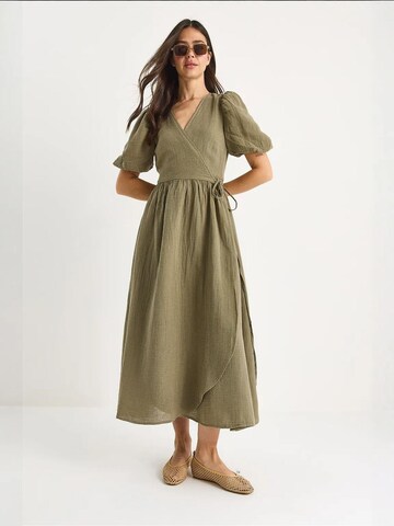 Bianco Lucci Jurk in Groen