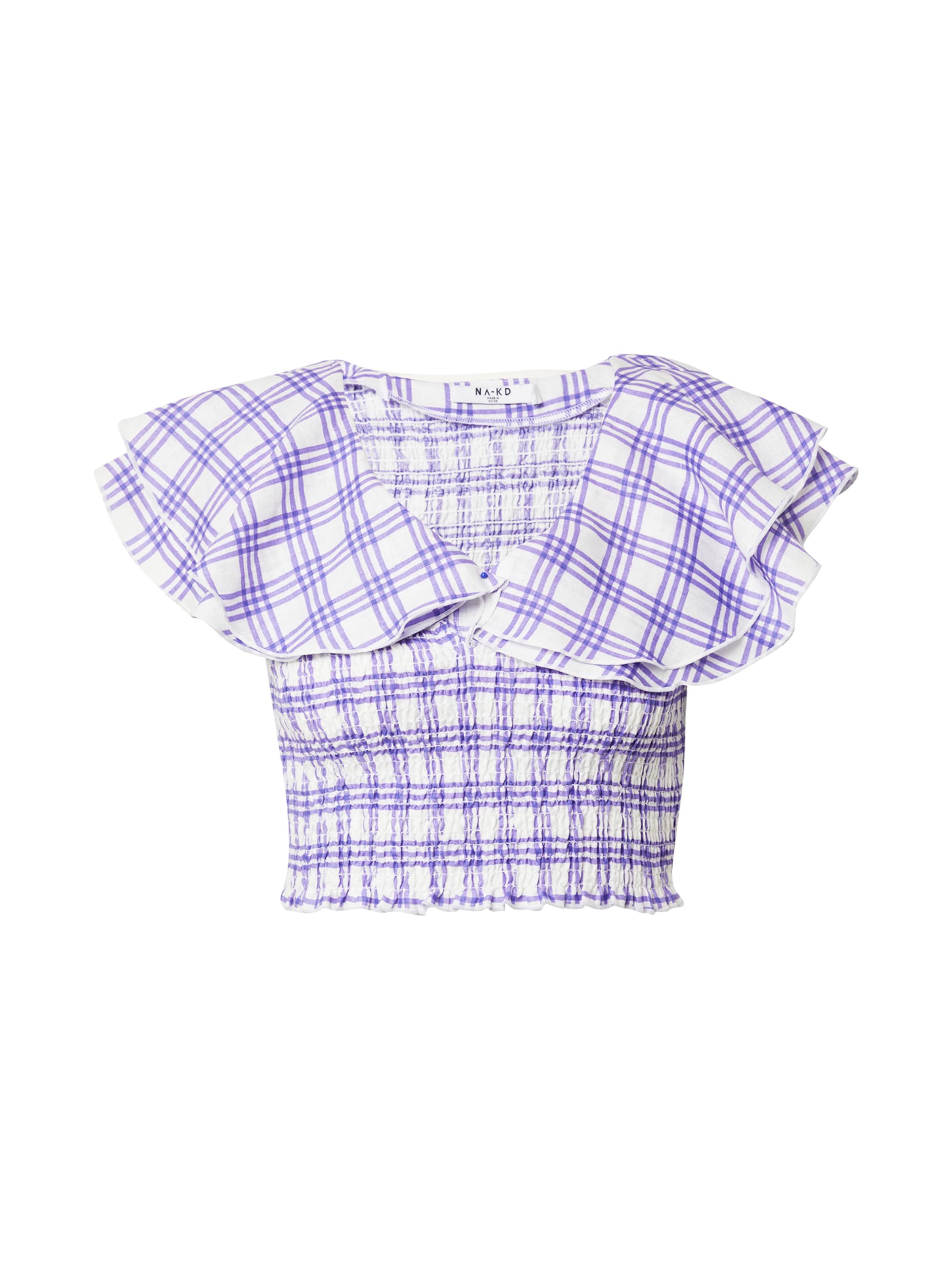 lila / fehér NA-KD Blúz, Termék nézet