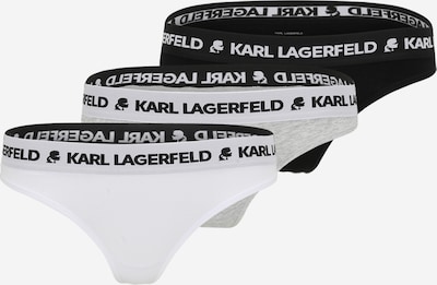 Siaurikės iš Karl Lagerfeld, spalva – pilka / juoda / balta, Prekių apžvalga