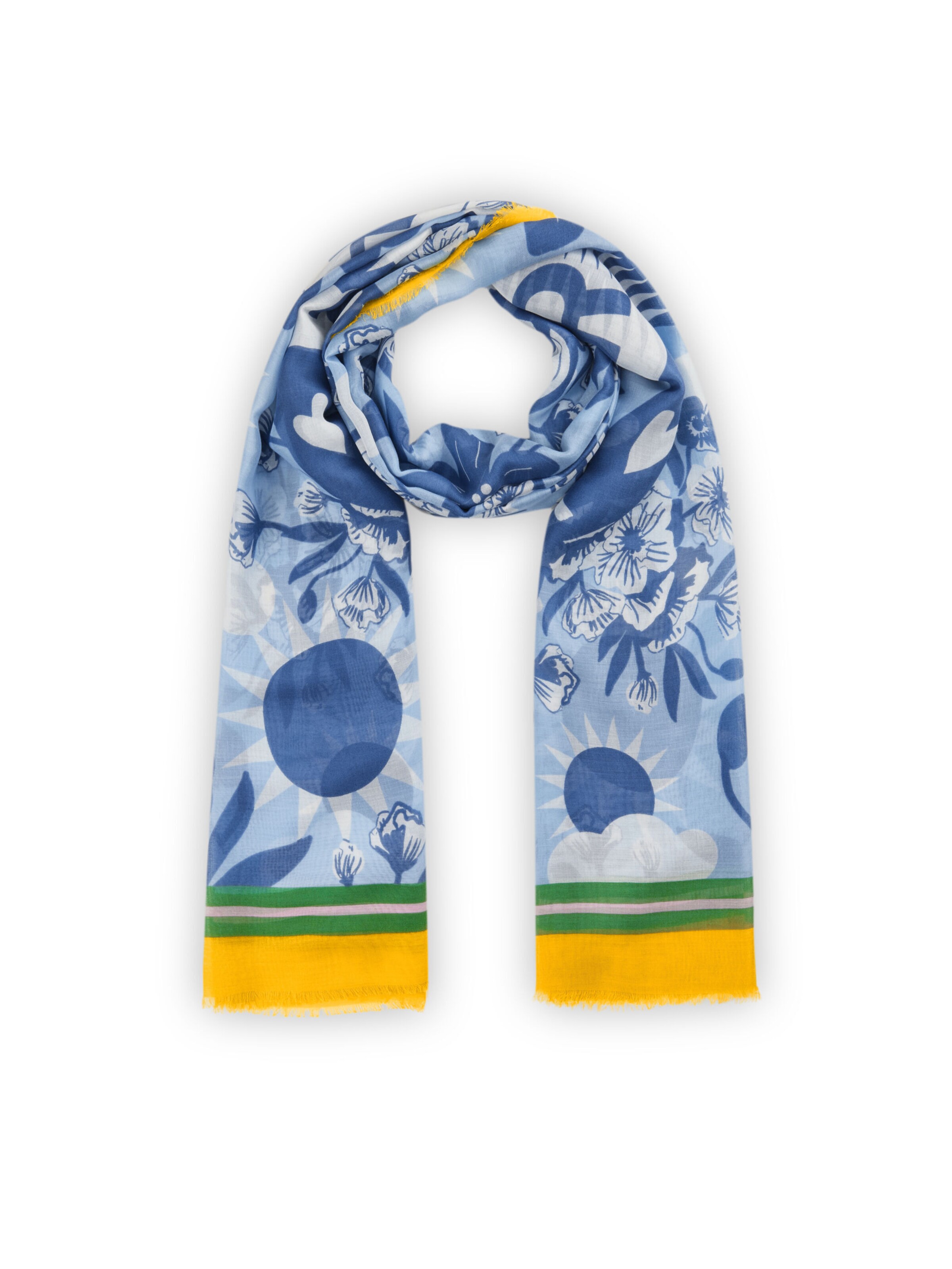 CODELLO Sjaal in Blauw