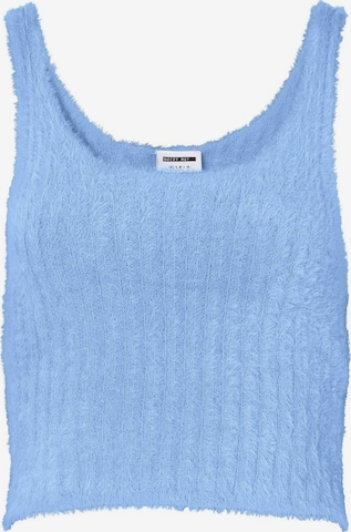 Top in maglia 'Sweet' di Noisy may in blu: frontale