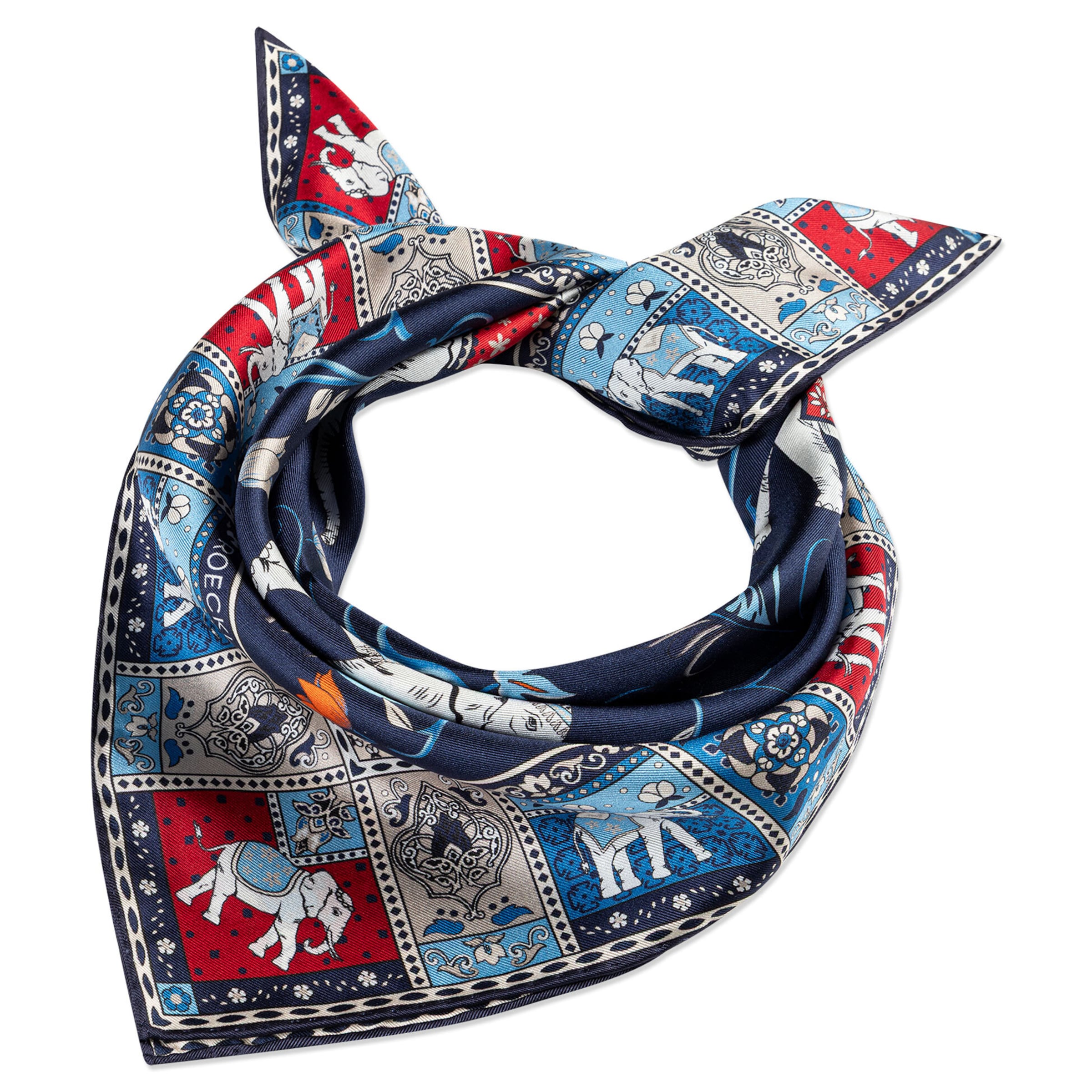 Foulard di Roeckl in colori misti: frontale