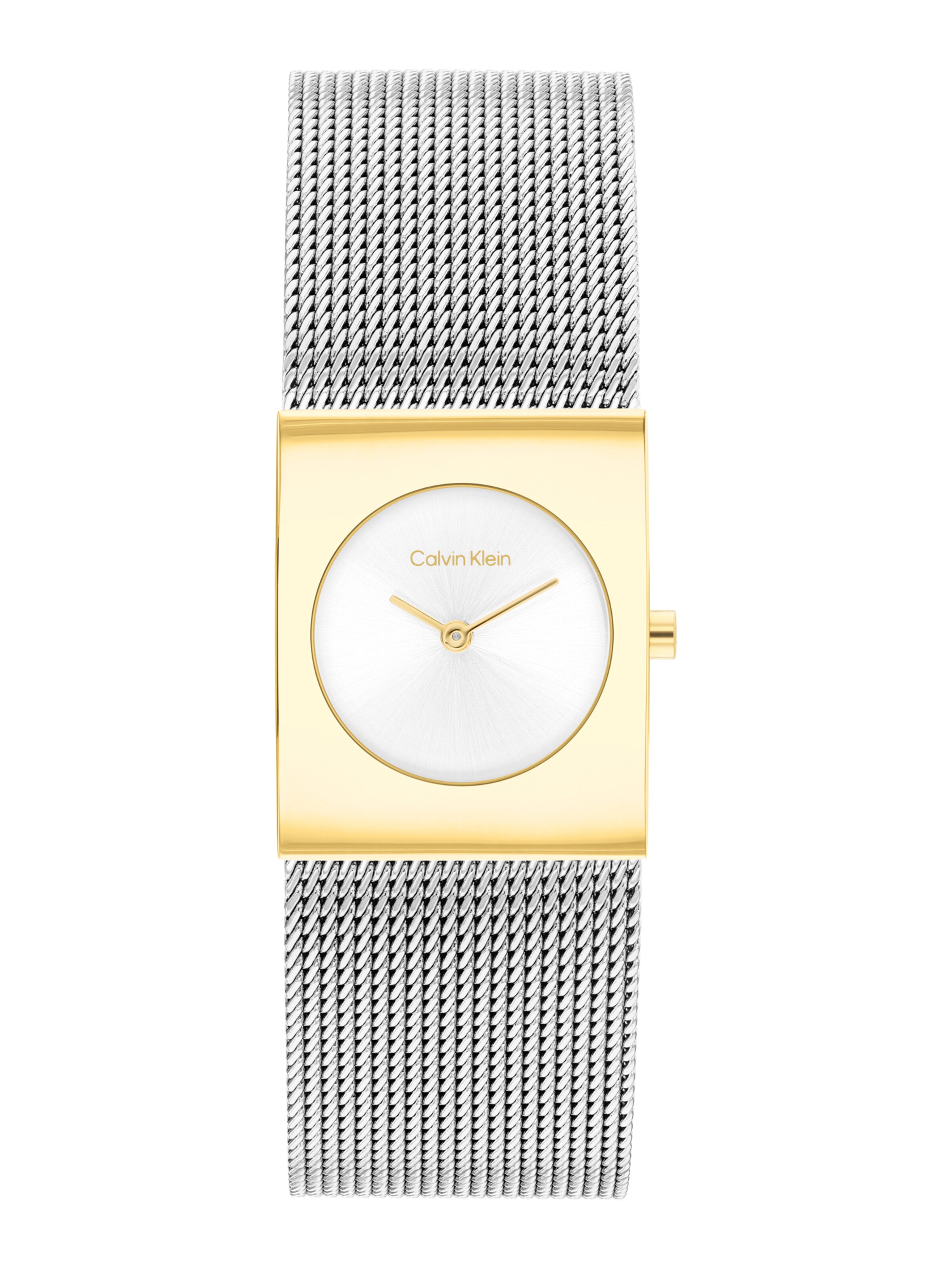 Calvin Klein Αναλογικό ρολόι 'Pulse' σε ασημί