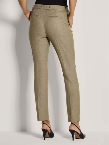 MADELEINE Tapered Broek in Beige