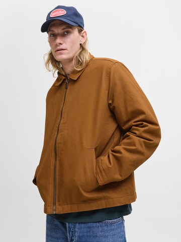 JACK & JONES Φθινοπωρινό και ανοιξιάτικο μπουφάν ''JJEDOVER' σε καφέ