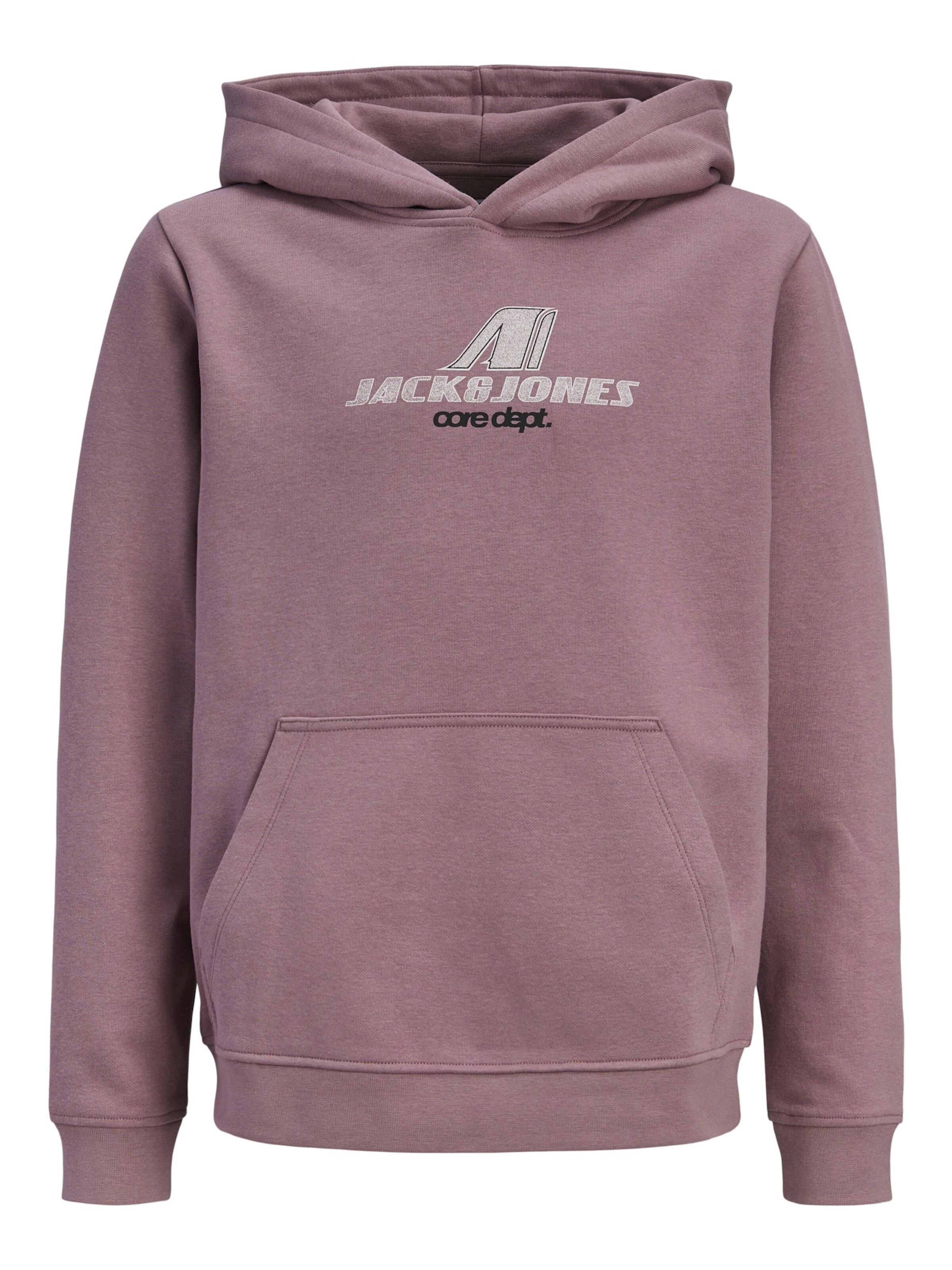 Jack & Jones Junior Sweatshirt 'Tier' in Purple: front