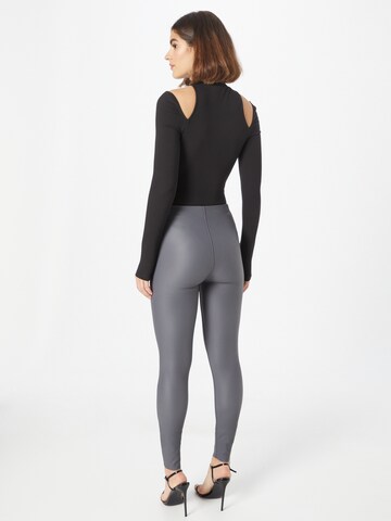 Skinny Leggings di OBJECT in grigio