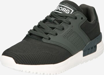 BJÖRN BORG Athletic Shoes 'R140 KNT' in Green: front