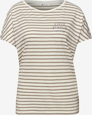 STREET ONE Тениска в бежово: отпред