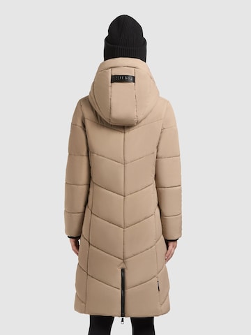 khujo Wintermantel 'Aribay4 Light-YM' in Beige