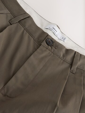 Loosefit Pantalon à pince Next en marron