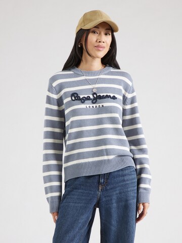 Pepe Jeans Sweater 'Caprice' in Blue: front