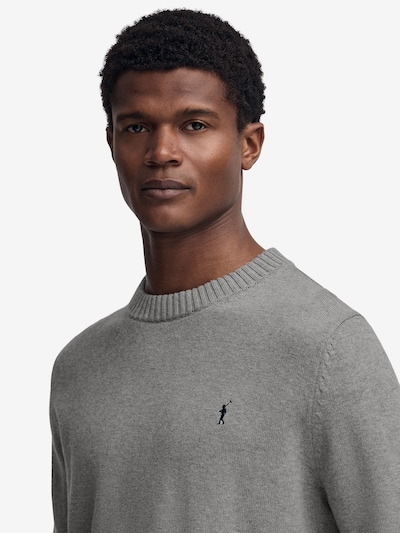 Polo Club Sweater in mottled grey, Item view