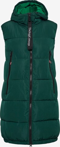 Gilet 'ALINA' The Jogg Concept en vert : devant