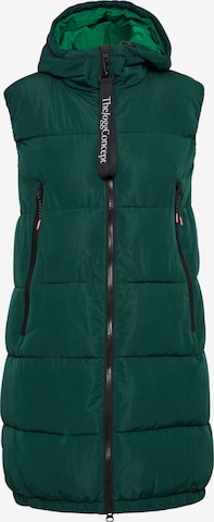 The Jogg Concept Bodywarmer 'ALINA' in Groen: voorkant