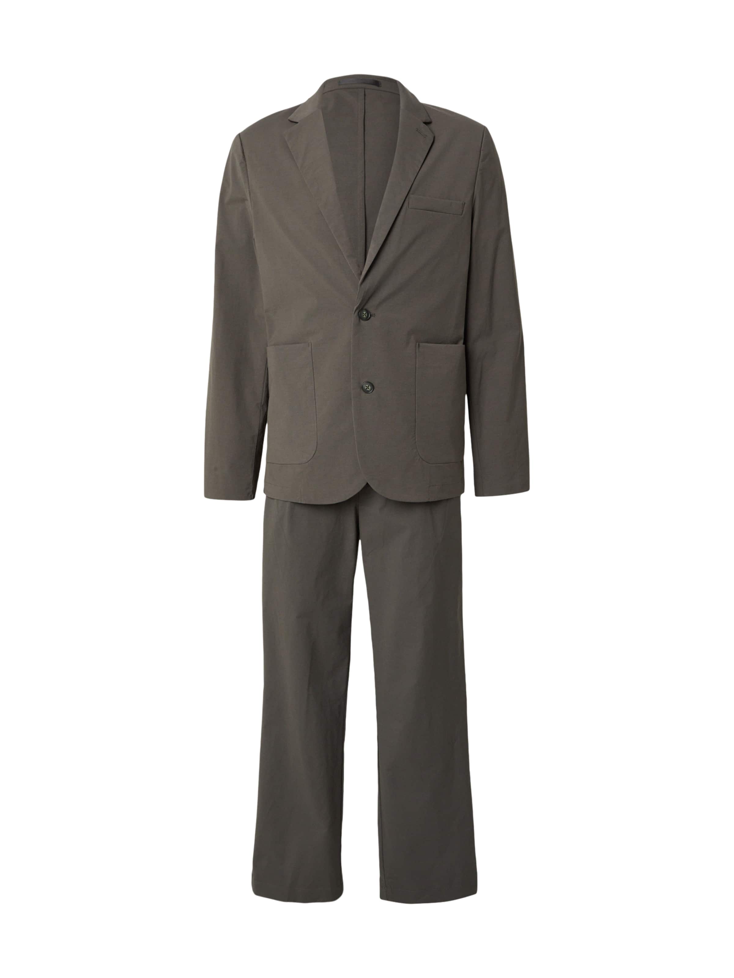 Lindbergh Öltöny 'Superflex' - zöld: elől