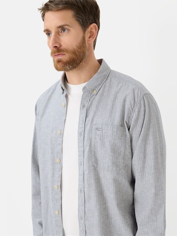 CAMEL ACTIVE Regular fit Button Up Shirt in Grey