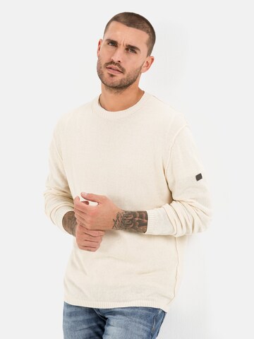 CAMEL ACTIVE Sweater in White