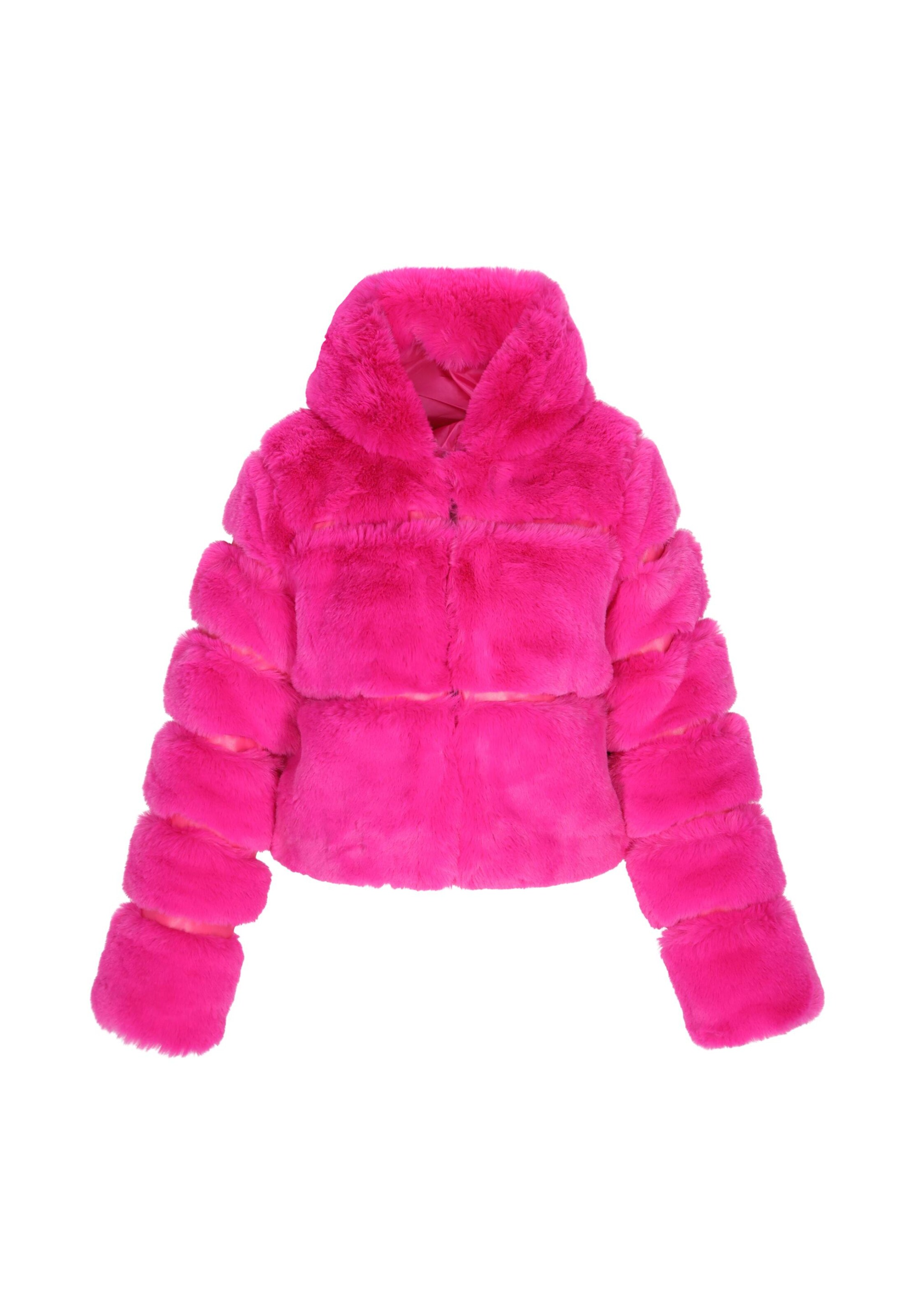 taddy Between-Season Jacket 'Fashion Look' in Pink: front
