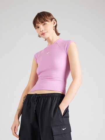 Nike Sportswear Тениска 'CHILL' в червено: отпред