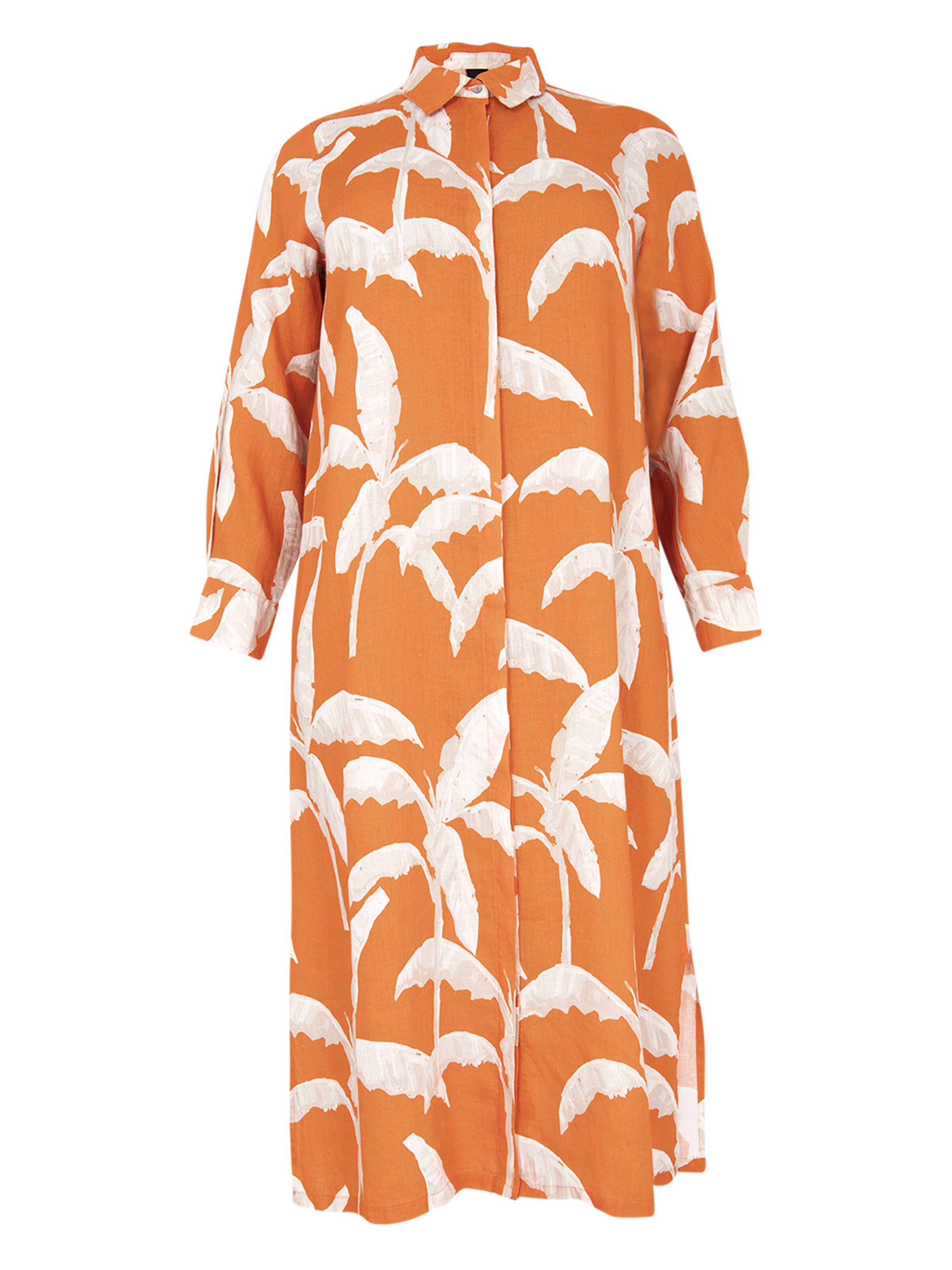 YOEK Blousejurk in Oranje: voorkant