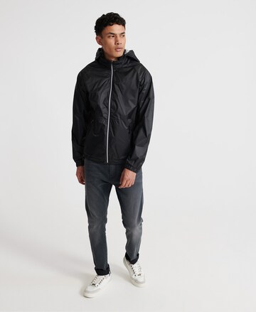 Superdry Přechodná bunda – černá