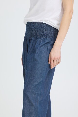 Pulz Loosefit Hose 'PZJILL' in Blau