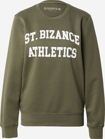 Bizance Paris - Sudadera en verde: frente