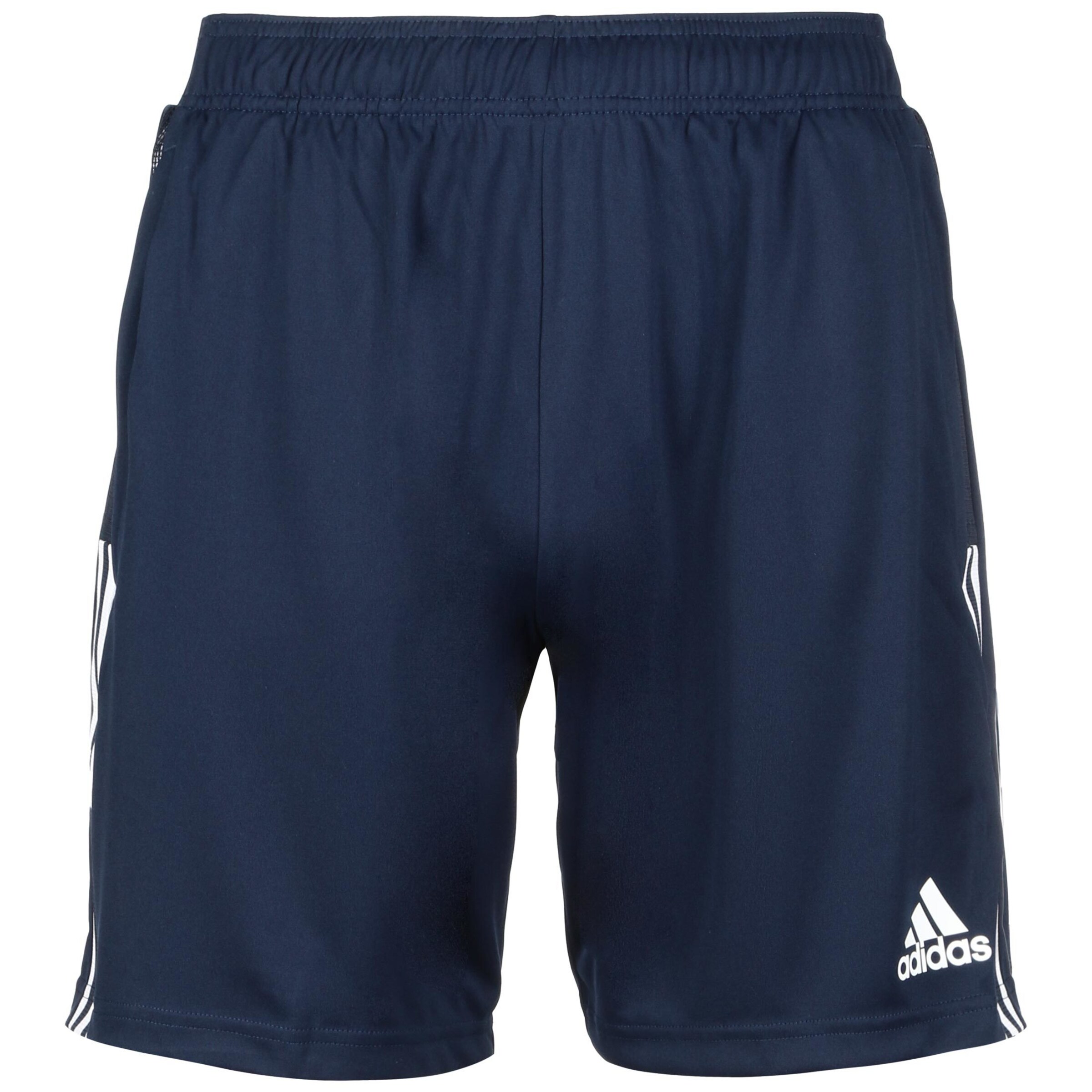 ADIDAS PERFORMANCE Shorts 'Tiro ' in dunkelblau / weiß, Produktansicht
