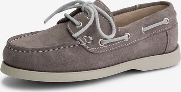 Chaussure basse 'Foss' Travelin en gris : devant