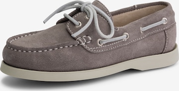 Chaussure basse 'Foss' Travelin en gris : devant